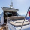 Couple enjoying a romantic sunset cruise in Zakynthos