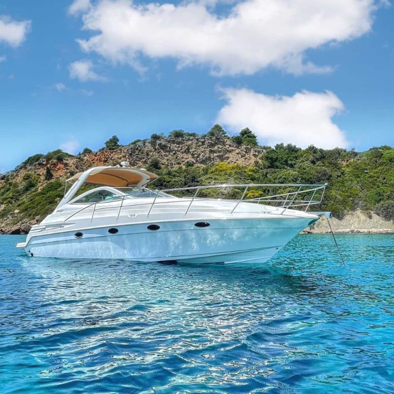 Serenity Melina luxury yacht in Zakynthos