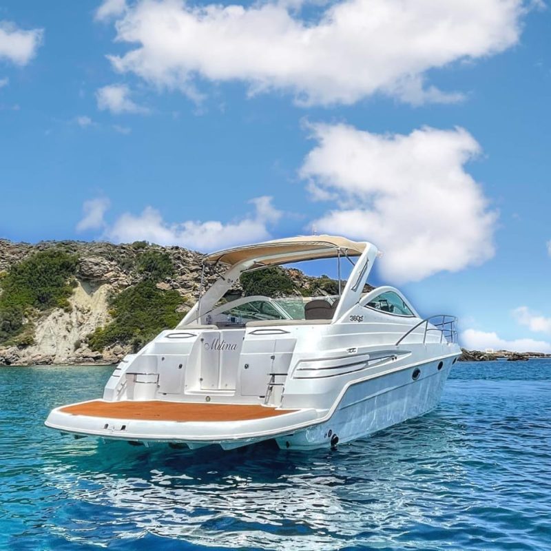 Serenity Melina luxury yacht in Zakynthos