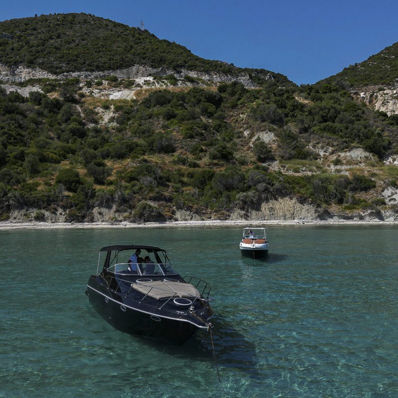 Black Luxury Yacht